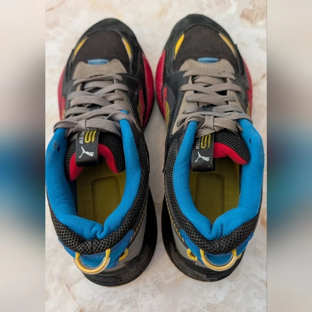 PUMA Men's Multi-Color RS Running System Sneakers Size 9.5